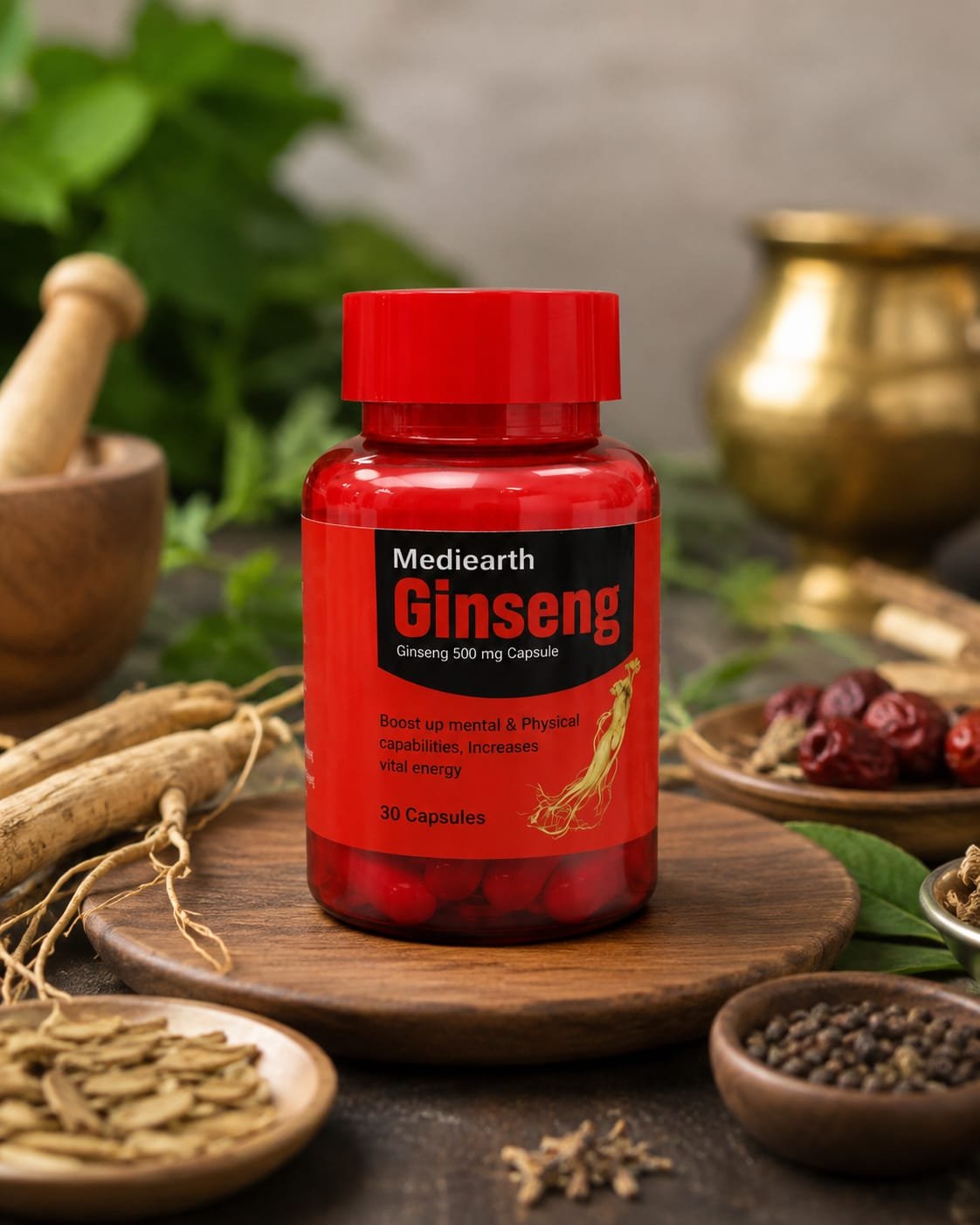 Mediearth Ginseng 500 mg